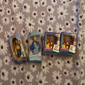 Action Figures Set - Woody, Bo Peep, and Forky